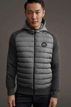 Chamarras Canada Goose Hombre México - HyBridge Prendas De Punto Grises GV0132674